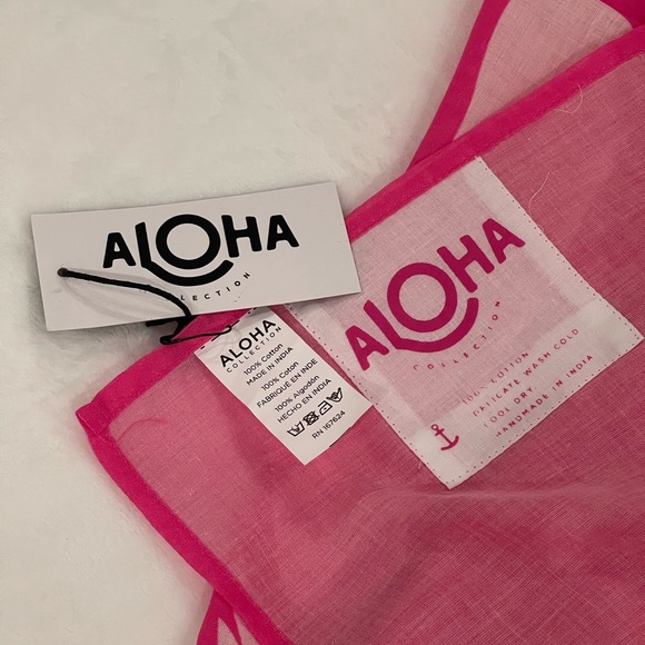 Pink & White Floral Sarong - Picture 3 of 4